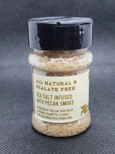 Sel de mer infusé aux noix de pécan Smoke on the Water 1 oz